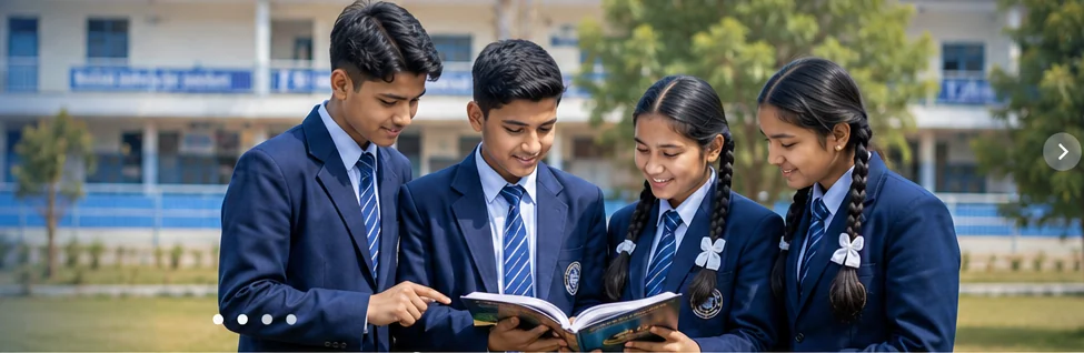 Students planting a sapling